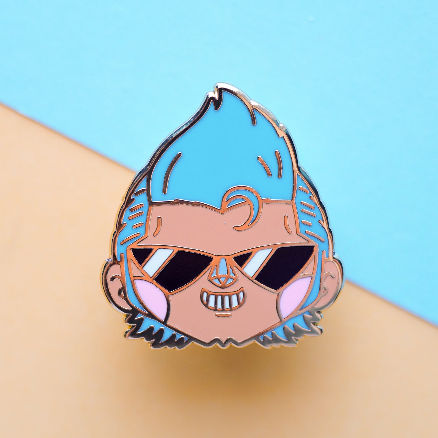 cyborg - enamel pin