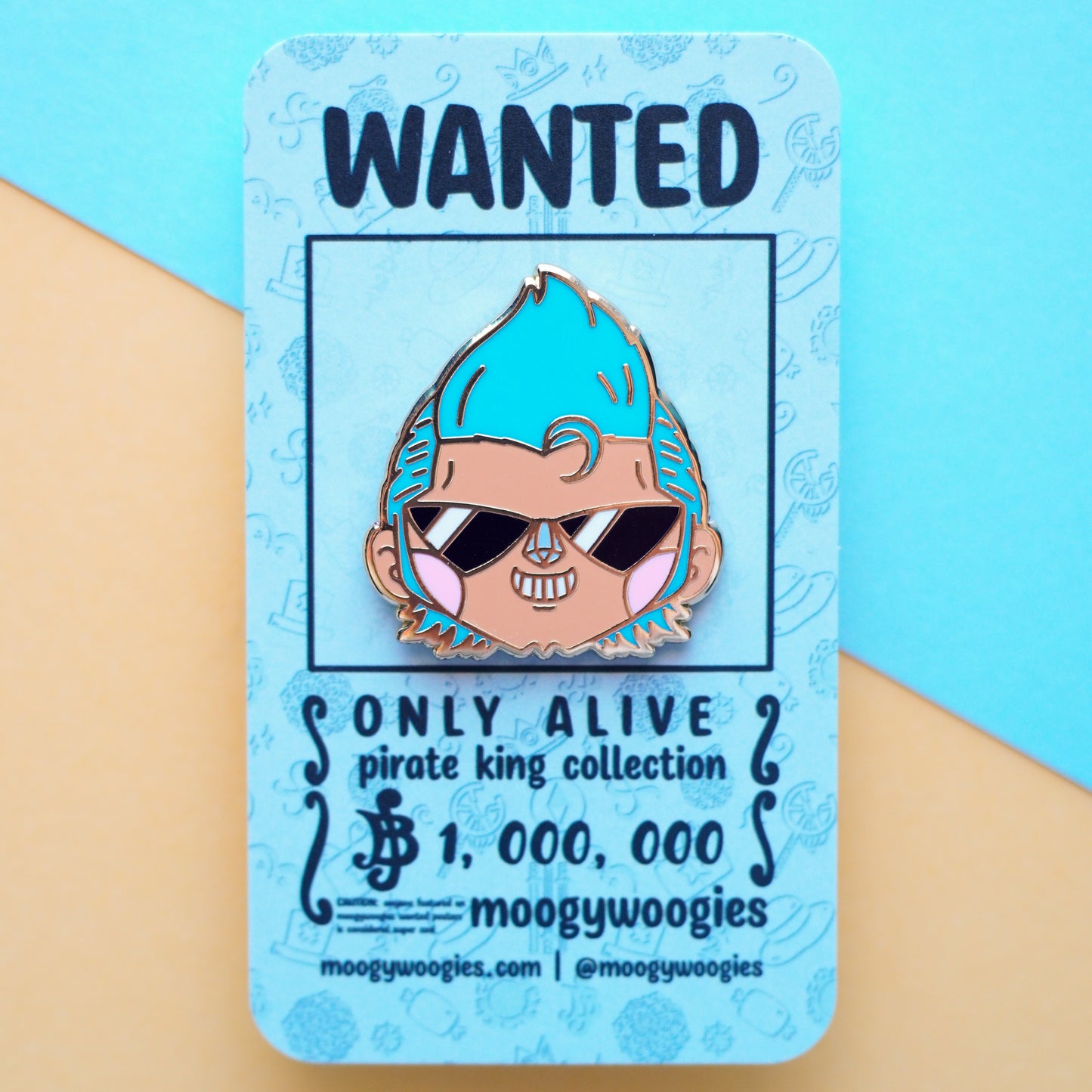 cyborg - enamel pin