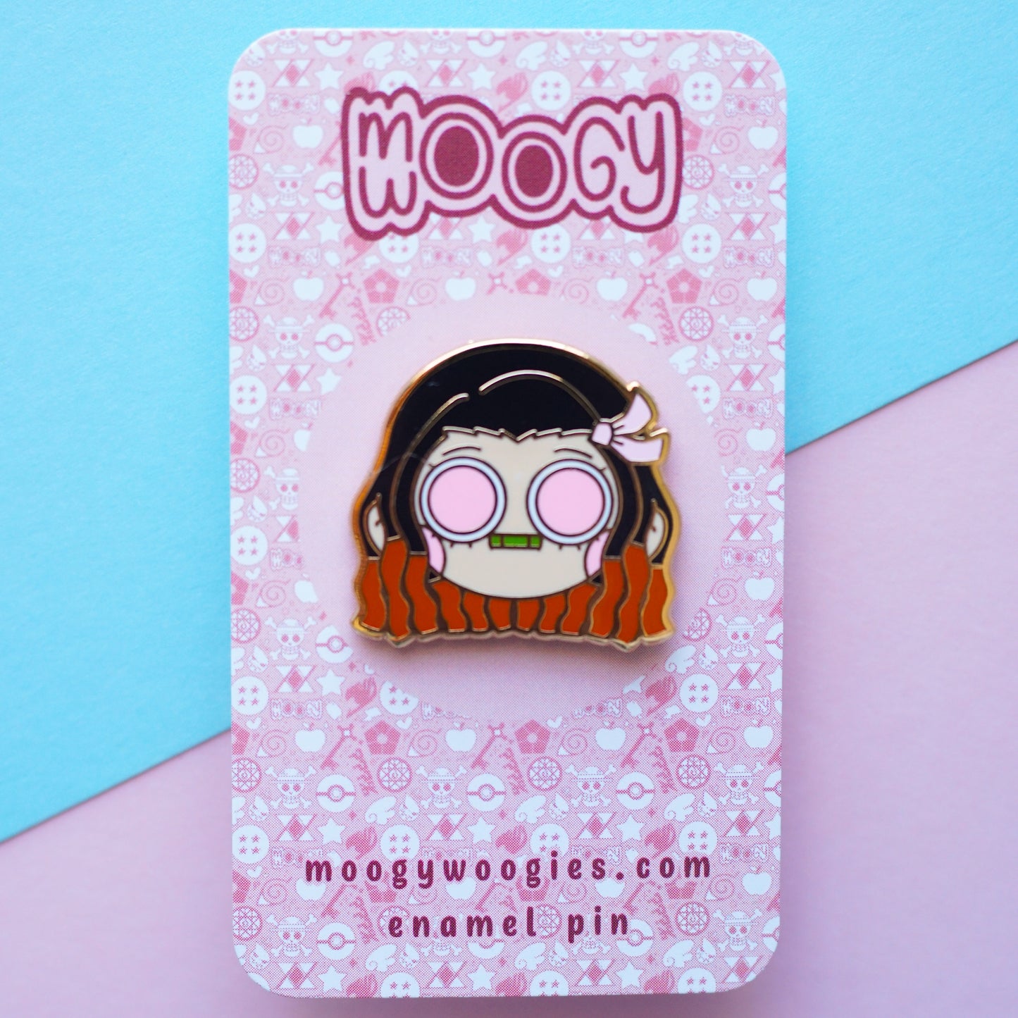 blood - enamel pin