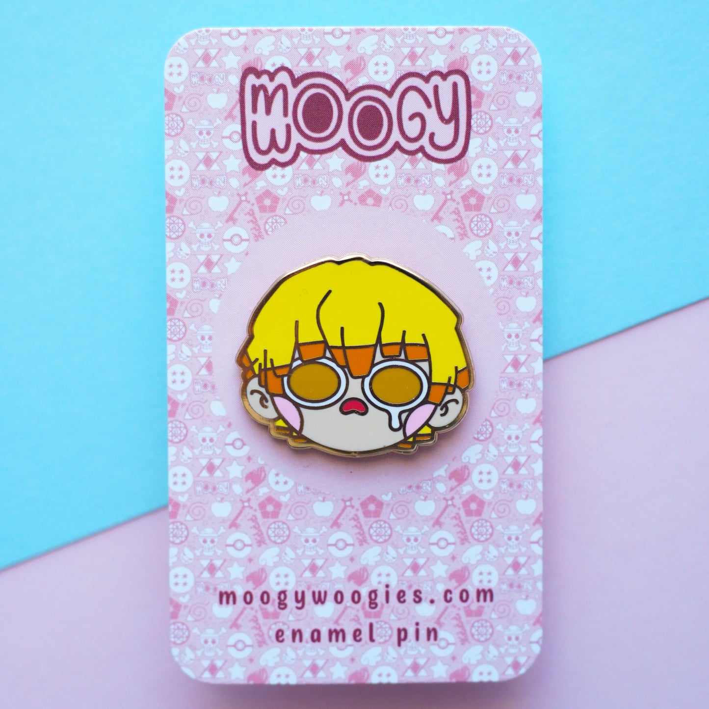 lightning - enamel pin