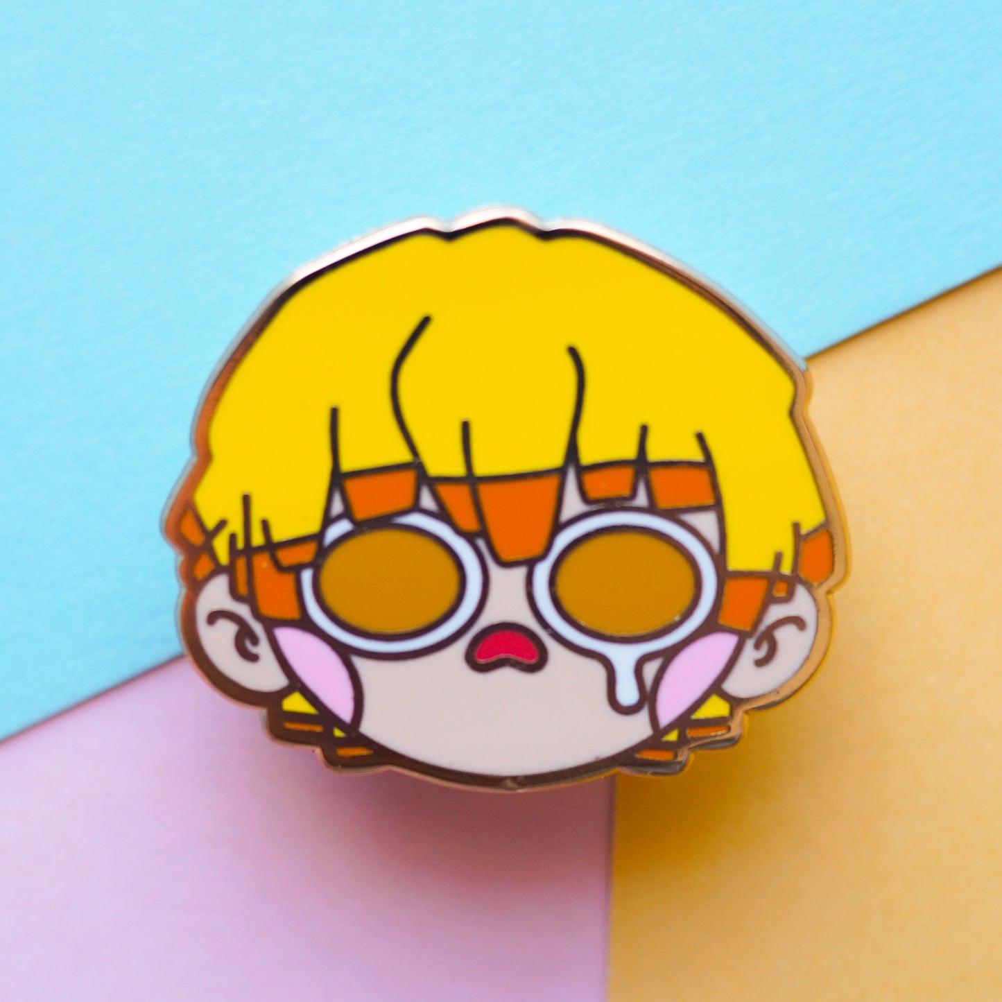 lightning - enamel pin