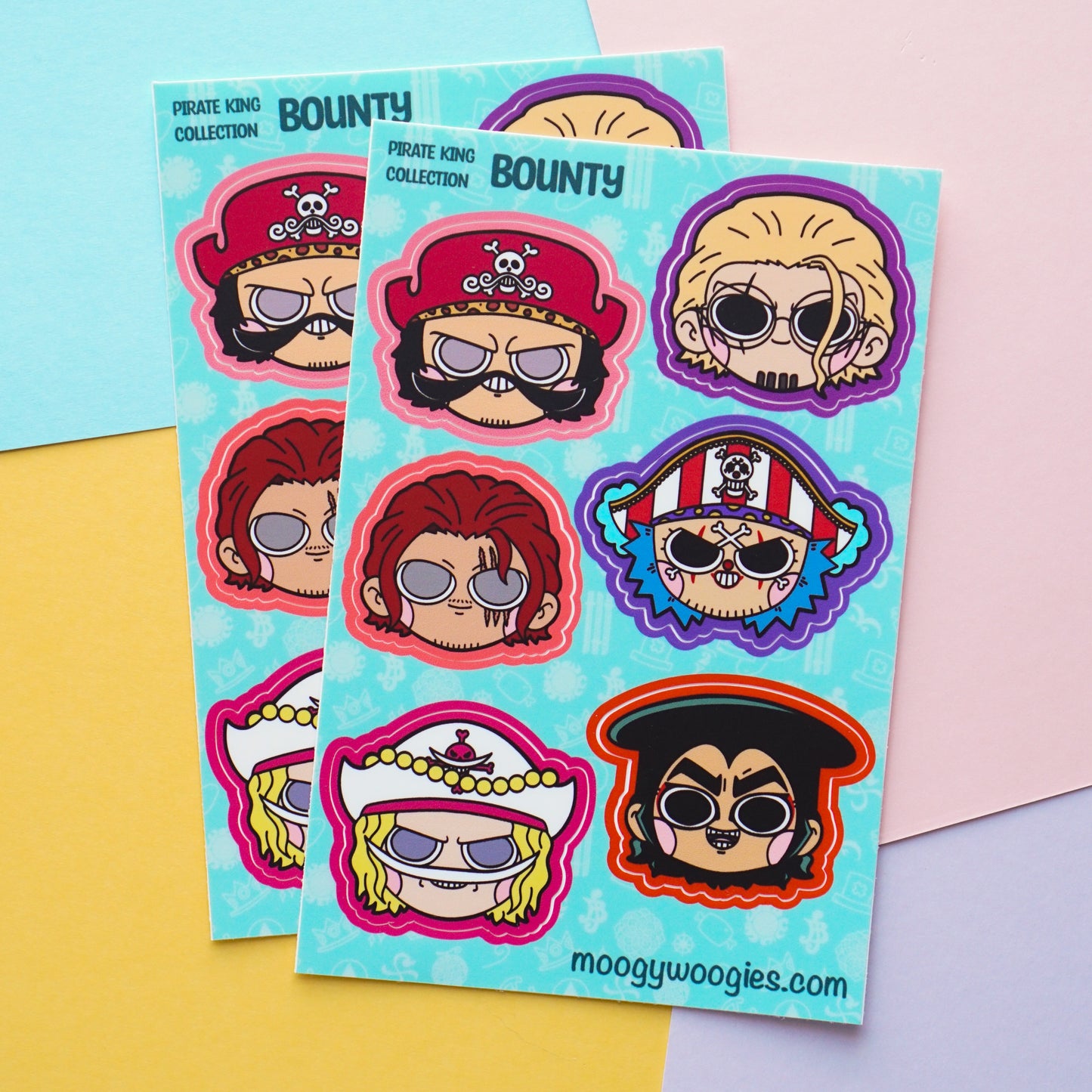 bounty - sticker sheet
