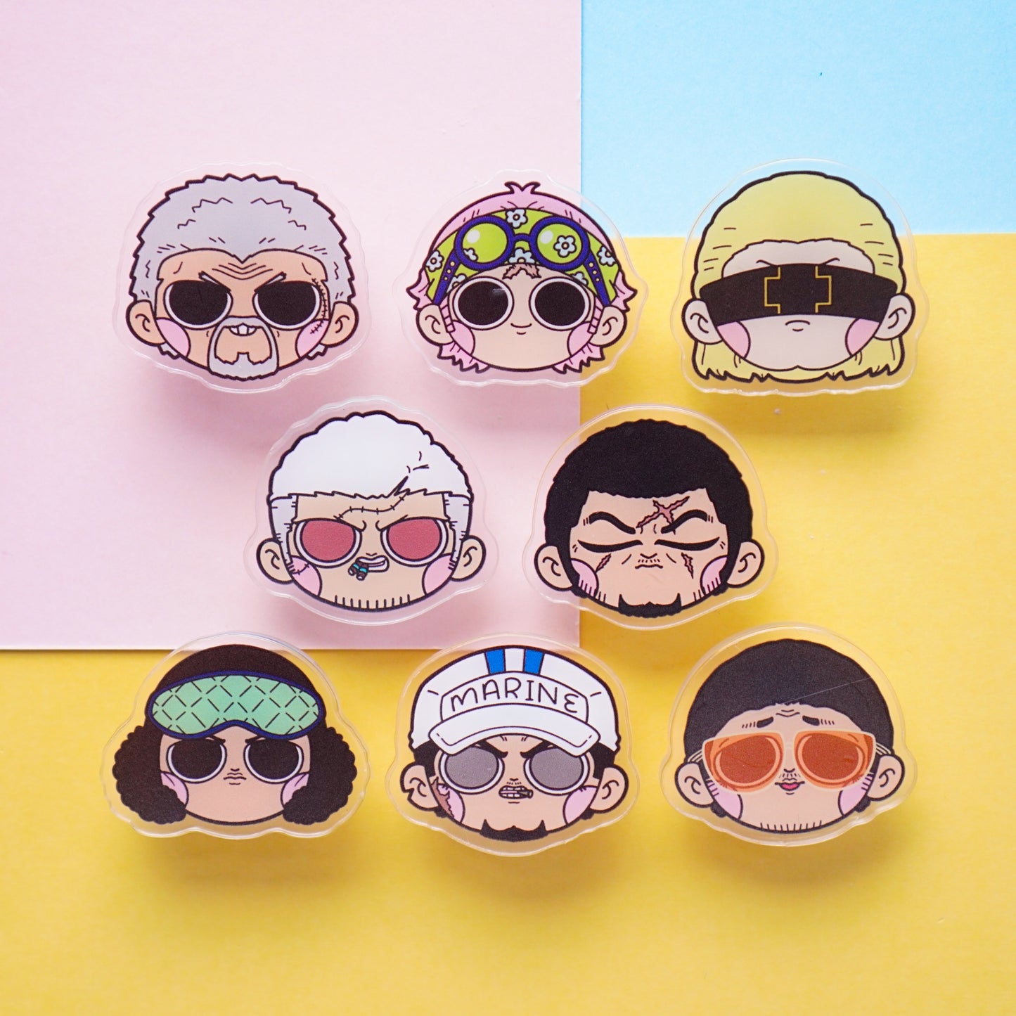 pirate king acrylic pin - series 2