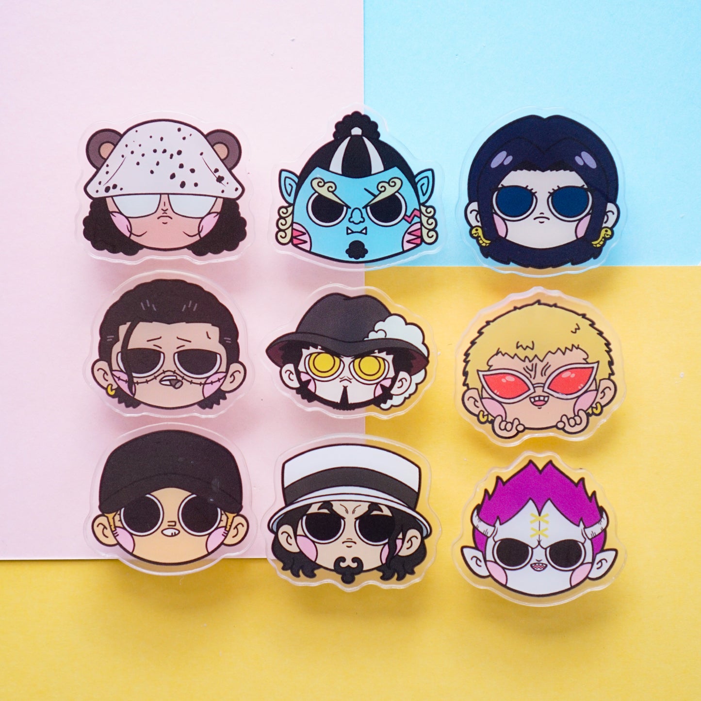 pirate king acrylic pin - series 2