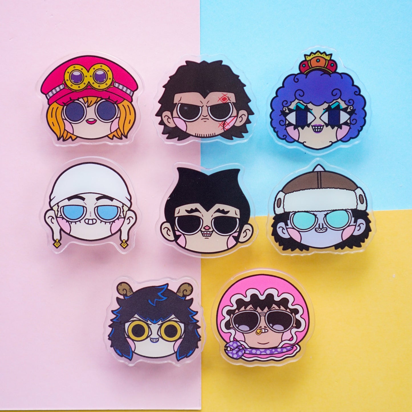 pirate king acrylic pin - series 2
