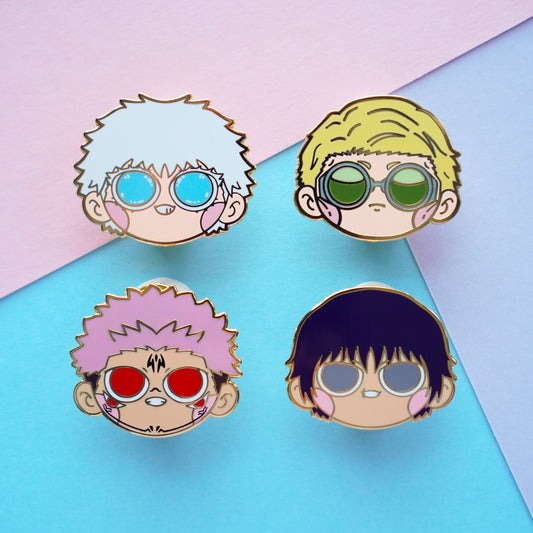 juju set 2 - enamel pins