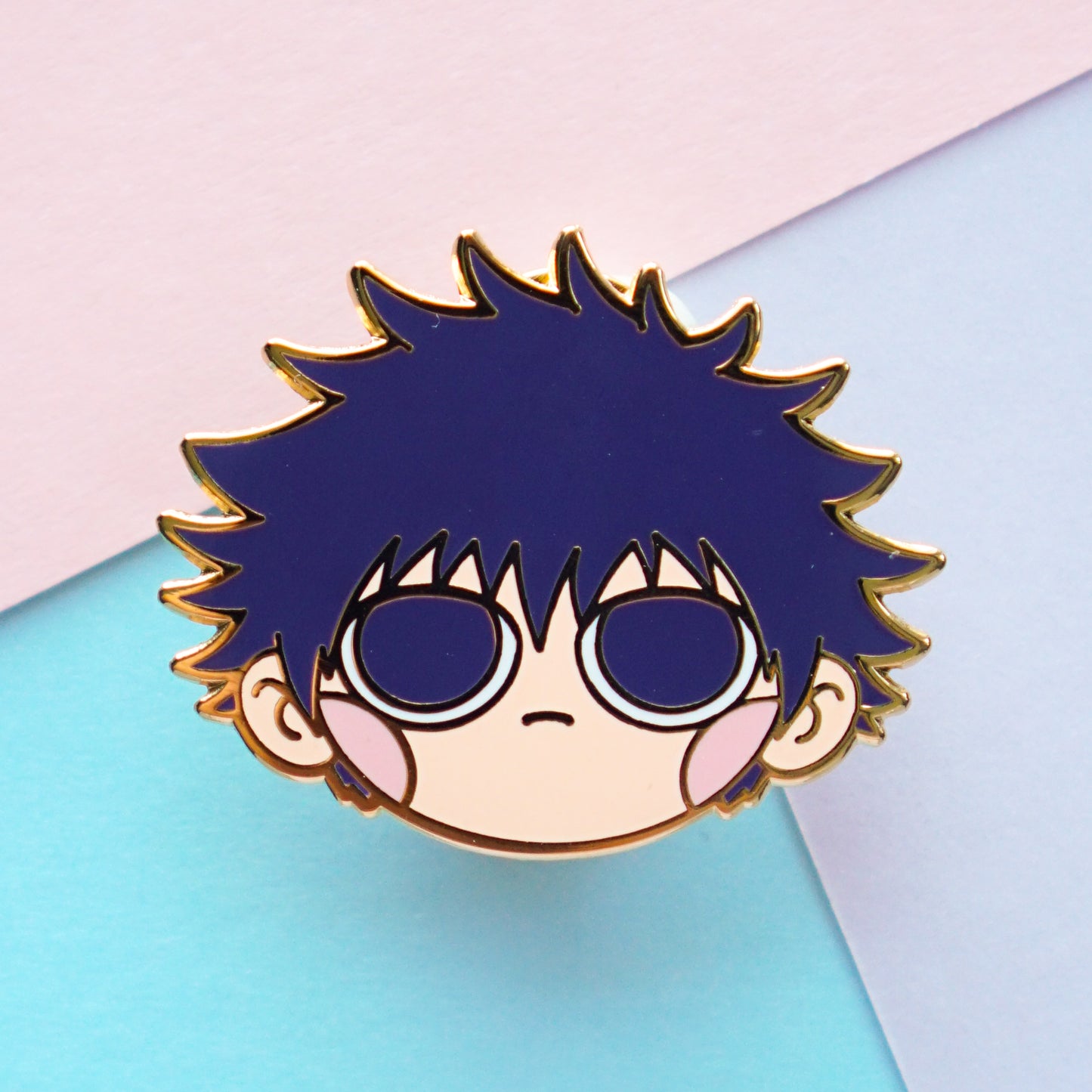 with this treasure, i summon - enamel pin