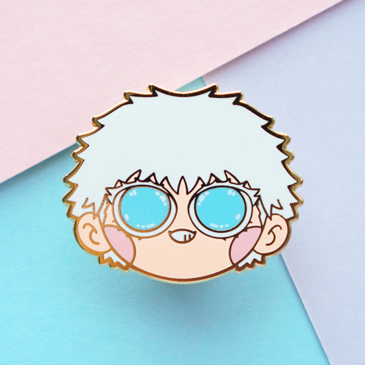 nah, i'd win - enamel pin