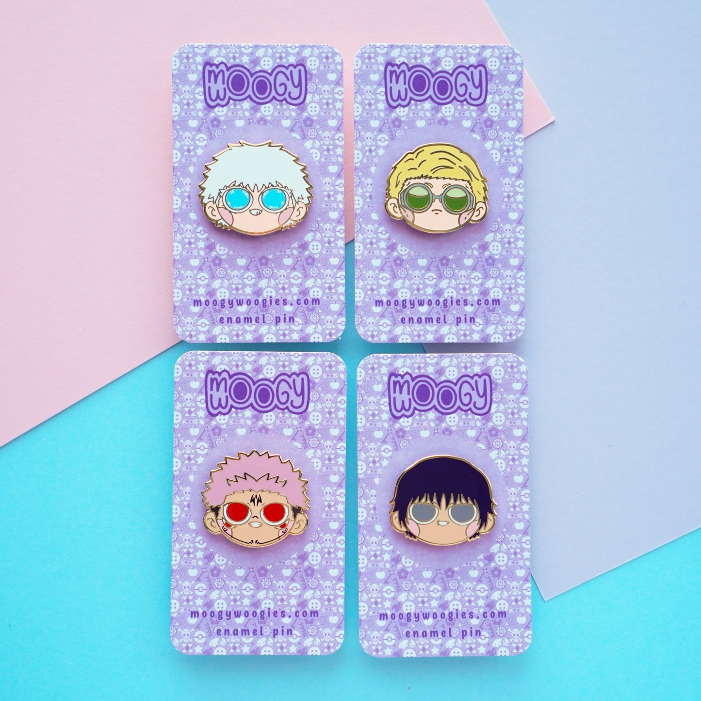juju set 2 - enamel pins