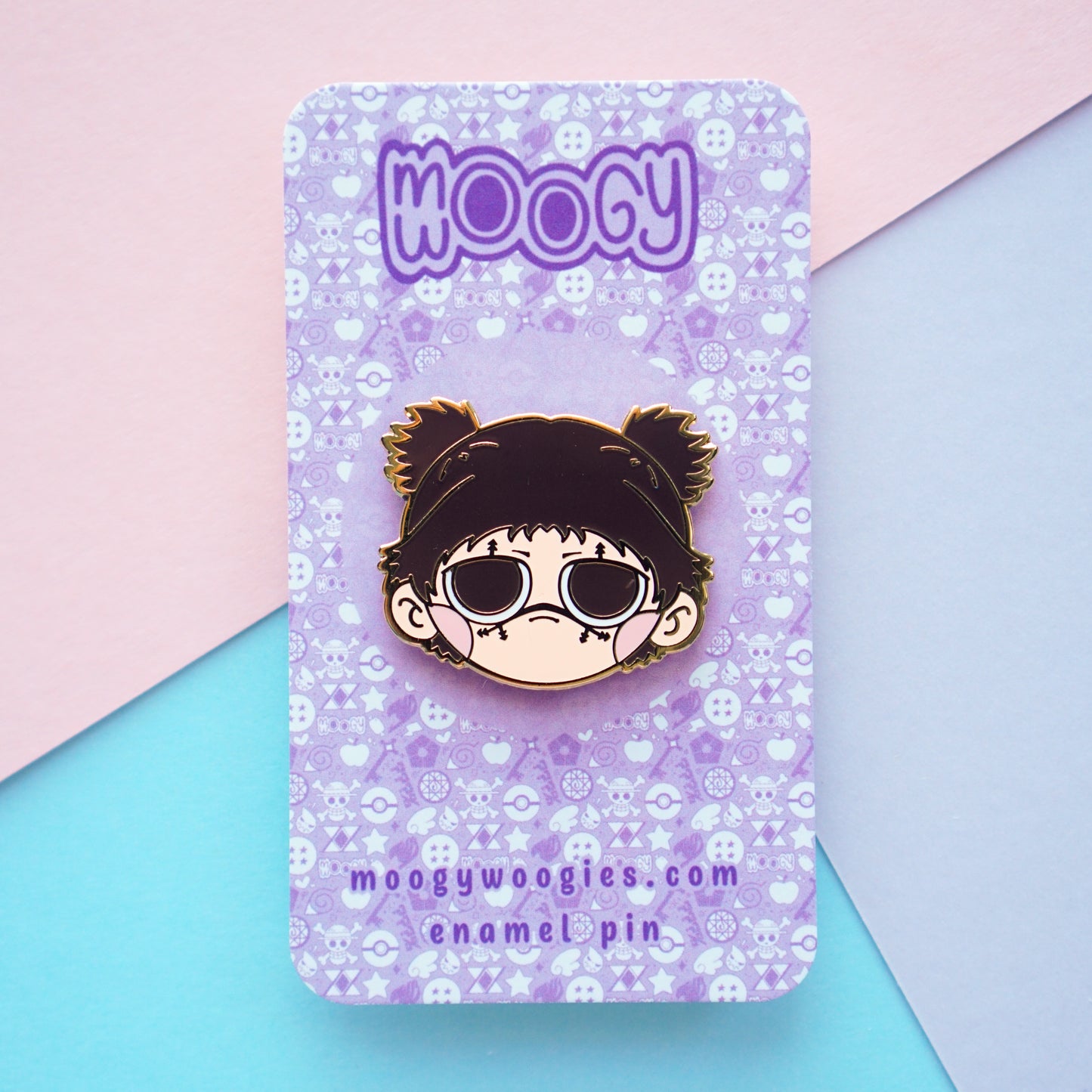 don't d!e, okay - enamel pin