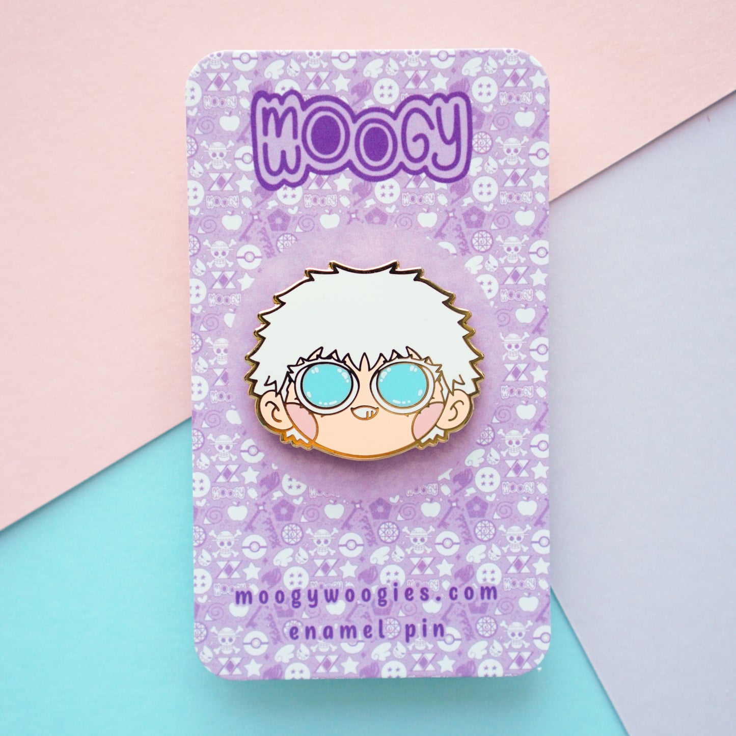 nah, i'd win - enamel pin