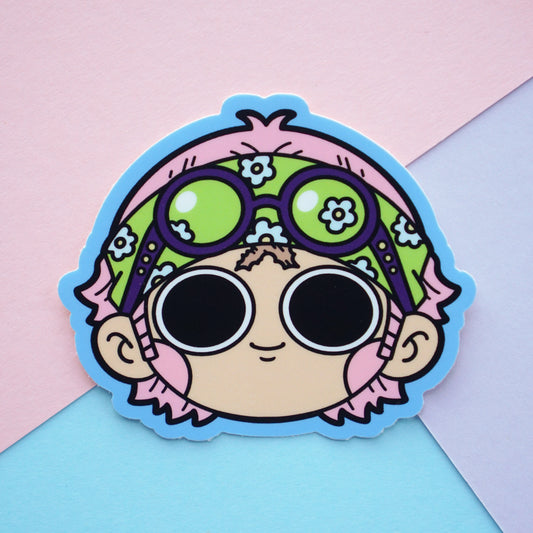 honest - vinyl sticker