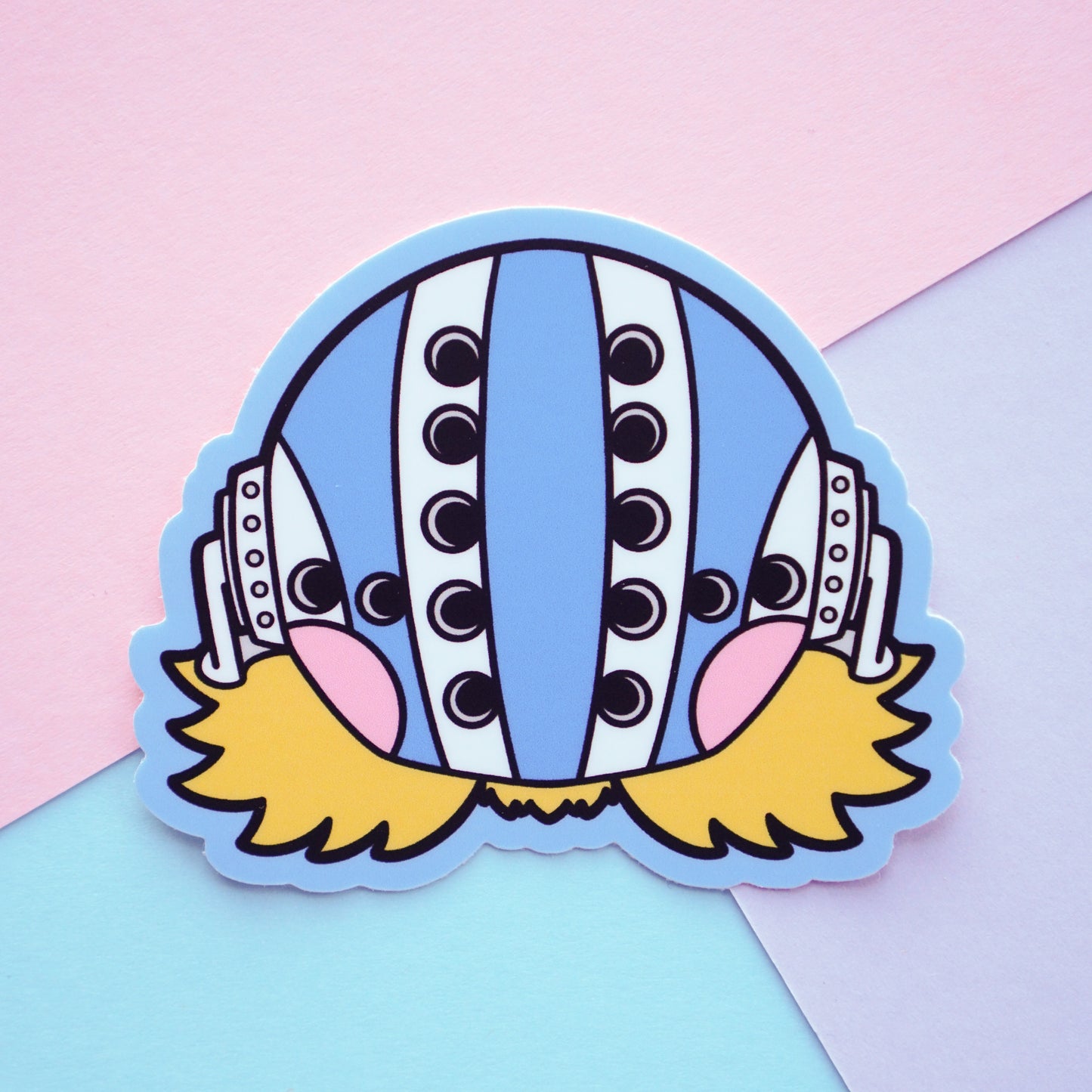 laugh - vinyl sticker