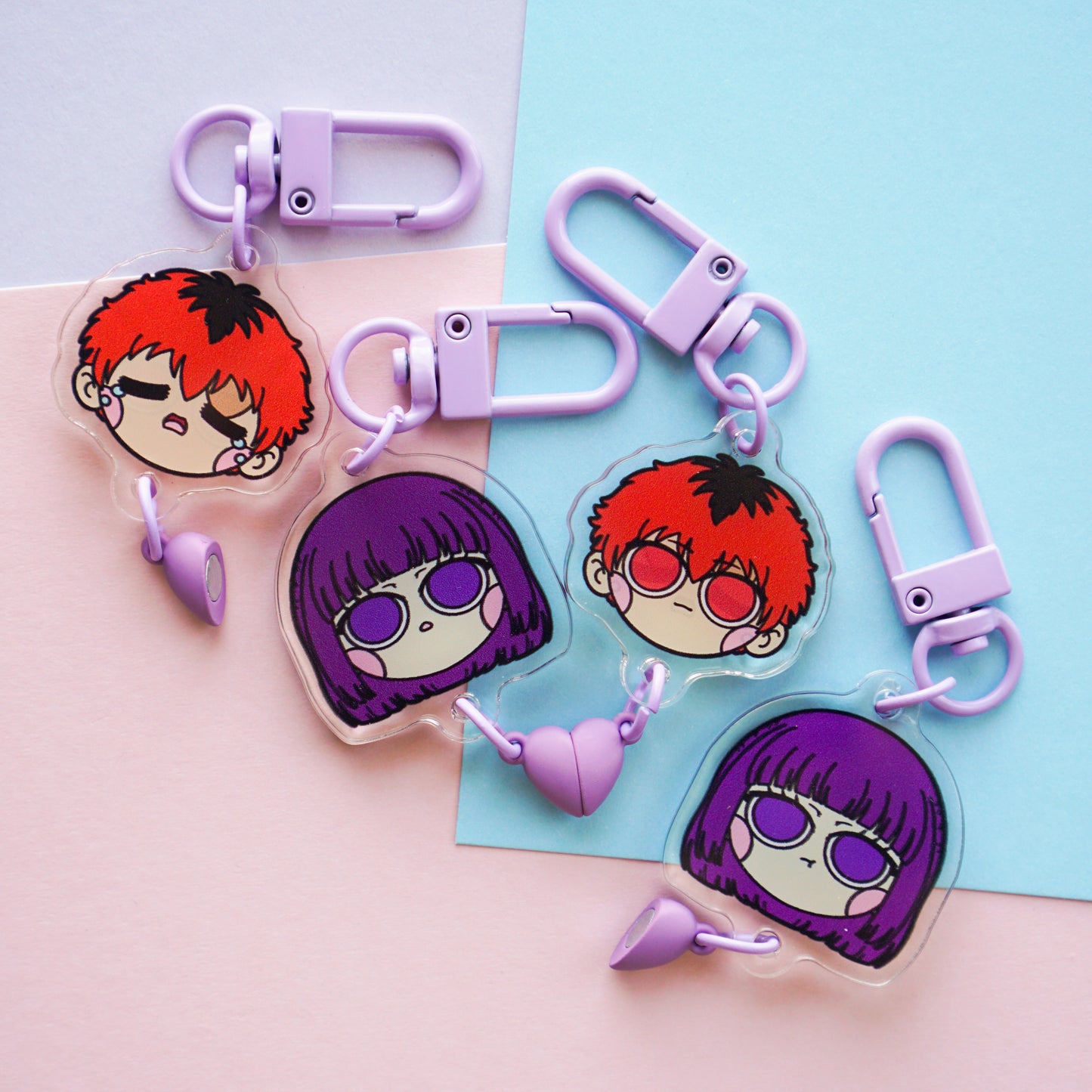 beyond - heart charm pair