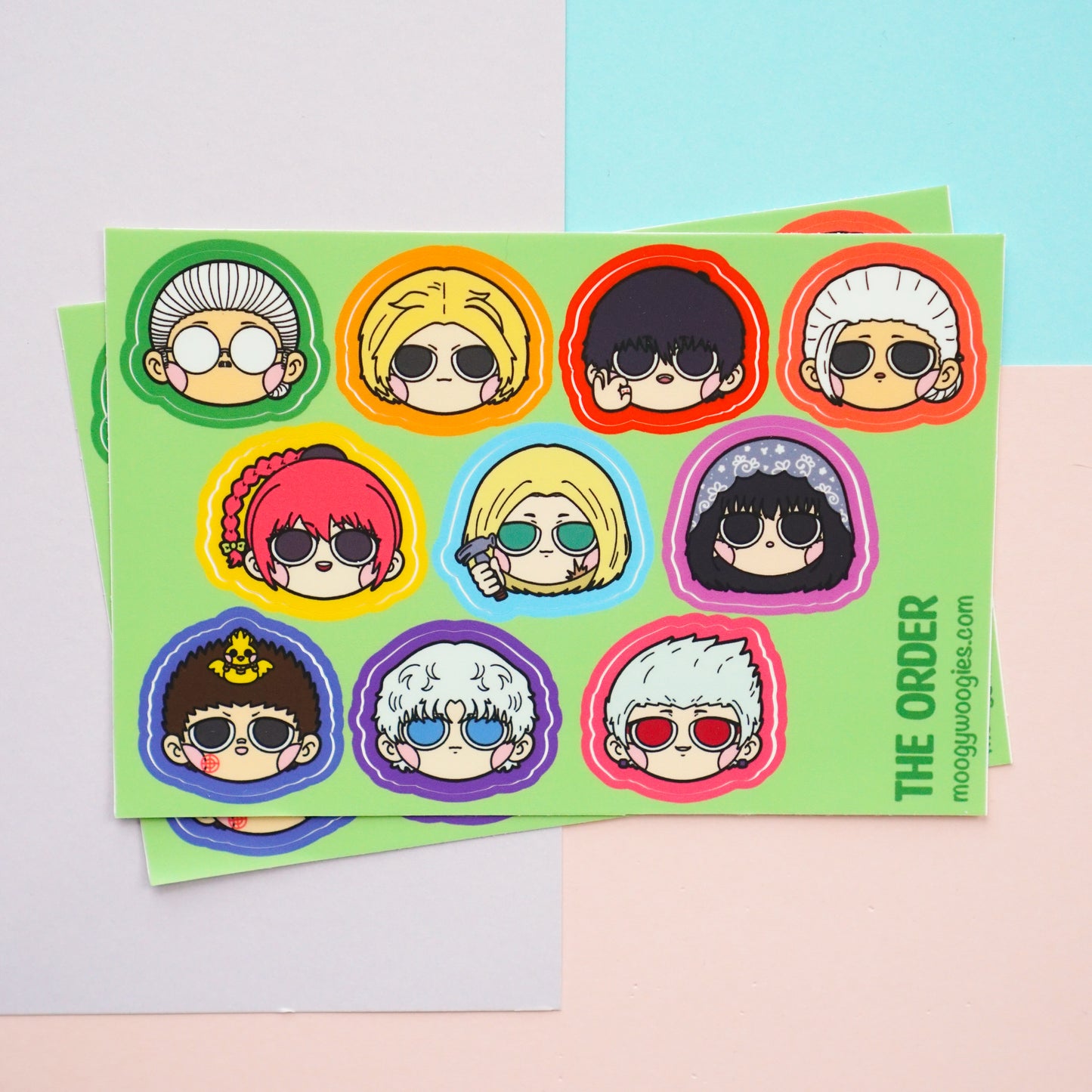 order - sticker sheet