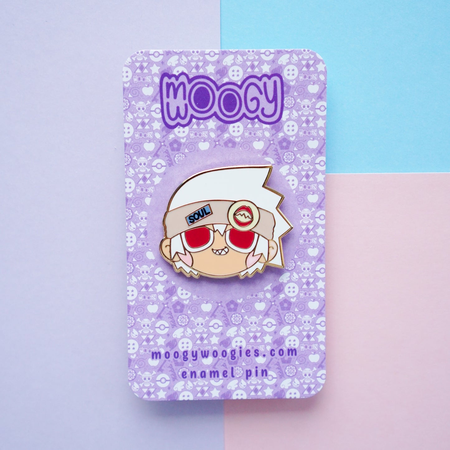 scythe - enamel pin