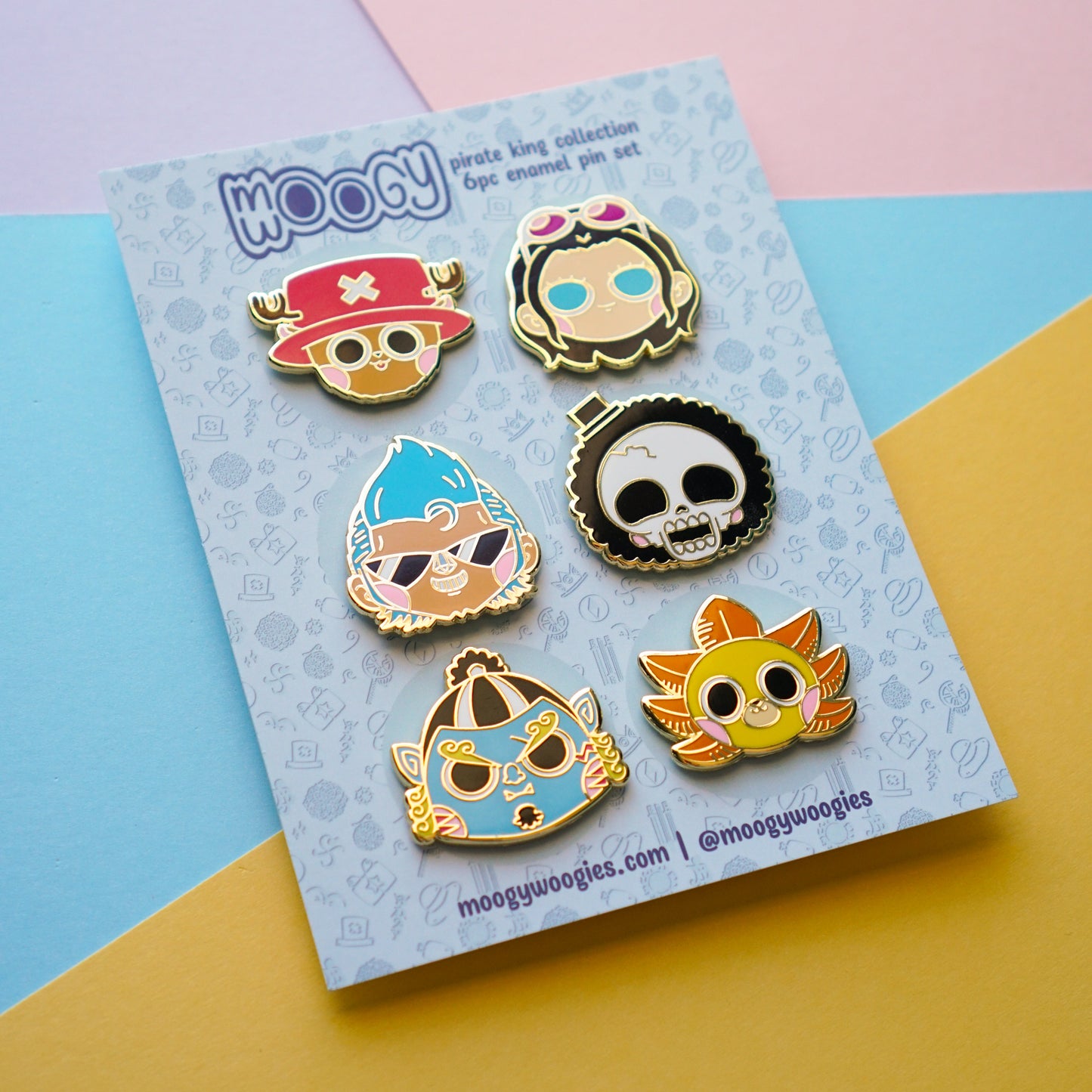 grand line set - enamel pins