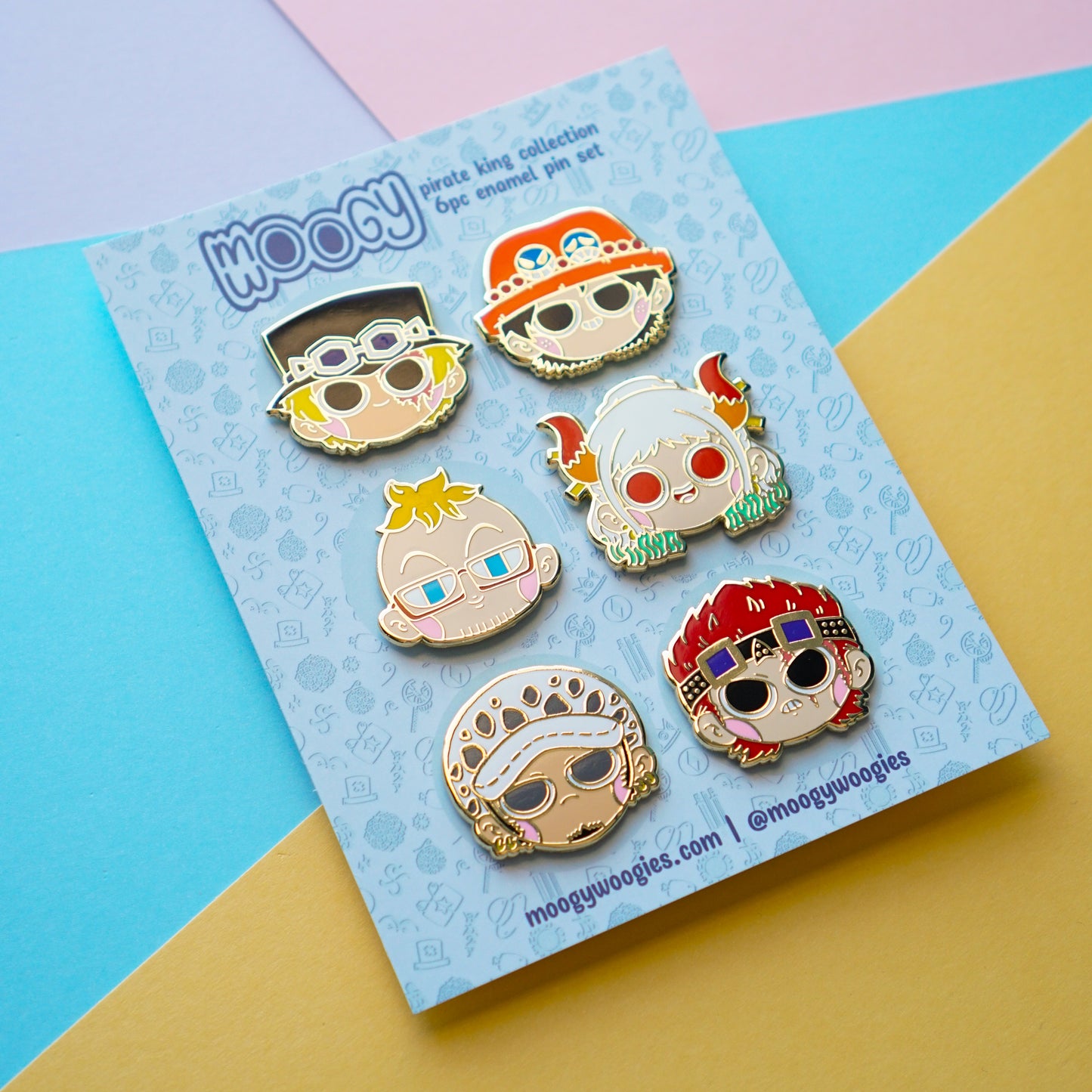 buddies set - enamel pins