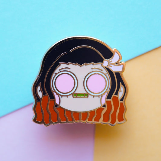 blood - enamel pin