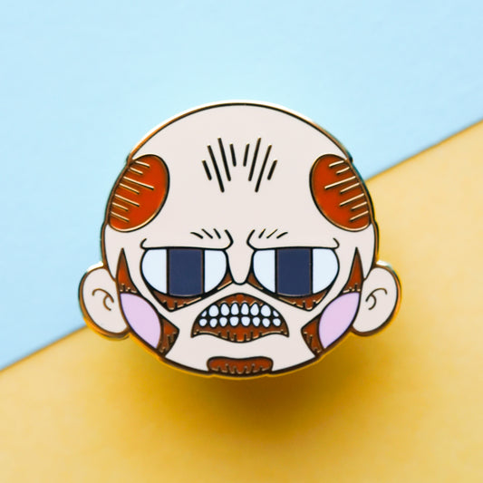 colossal - enamel pin