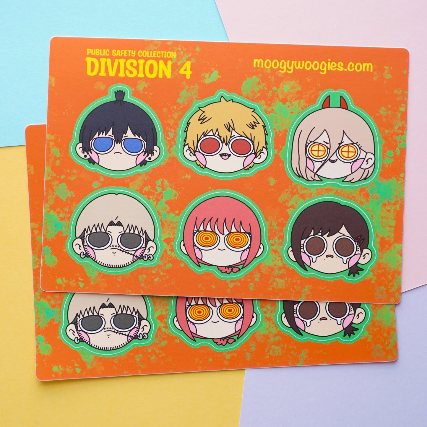 division 4 - sticker sheet