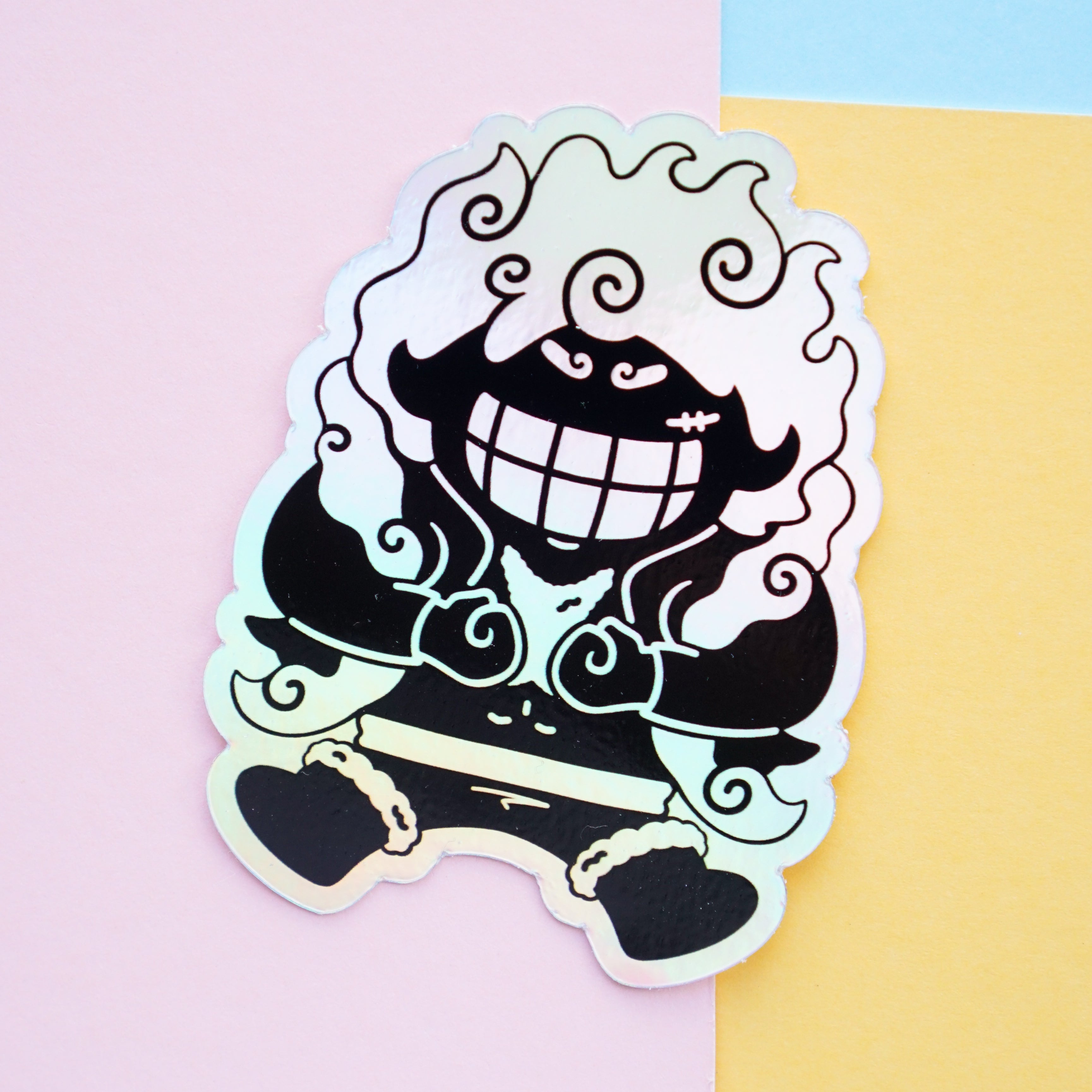 muscle - vinyl sticker – moogywoogies