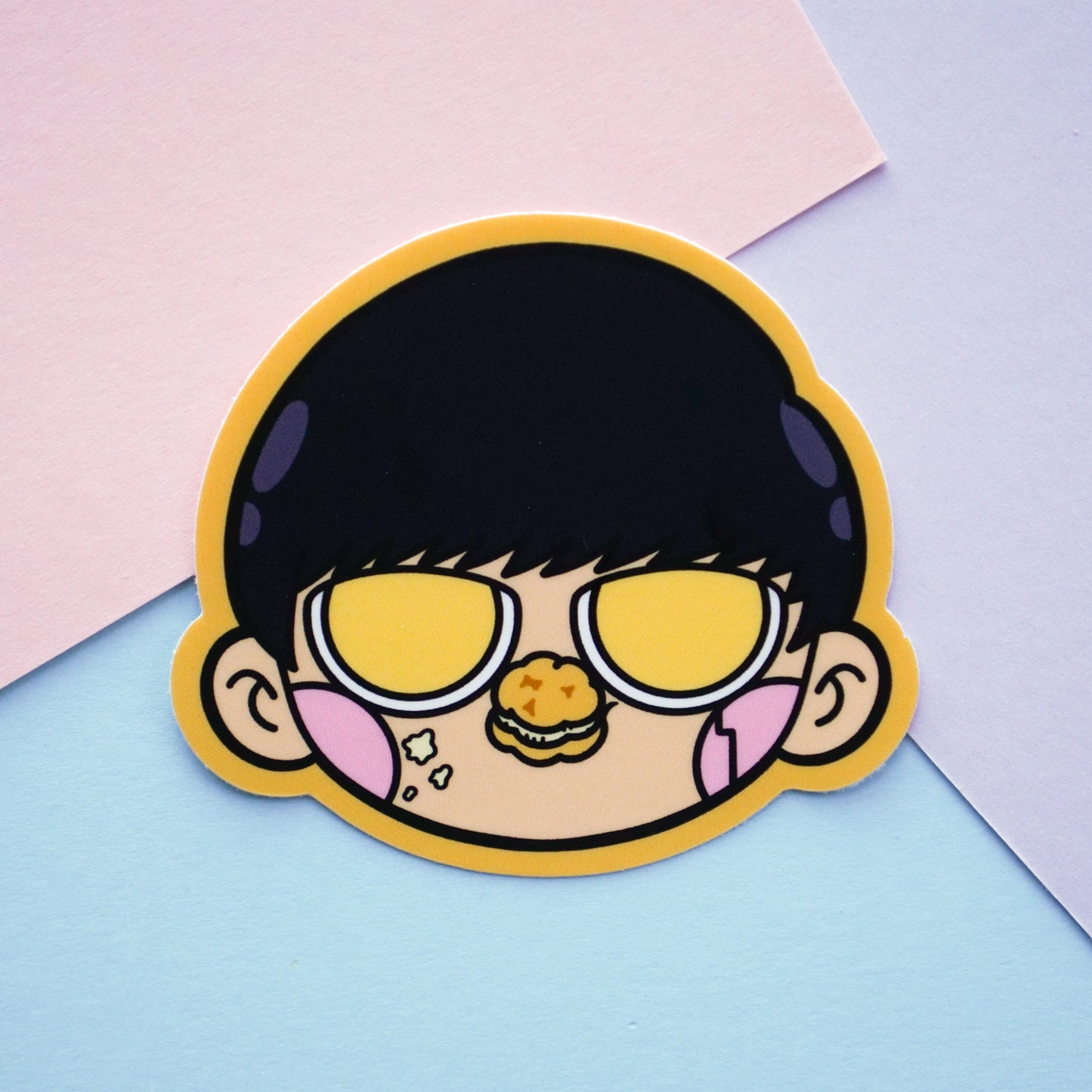 creampuff - vinyl sticker