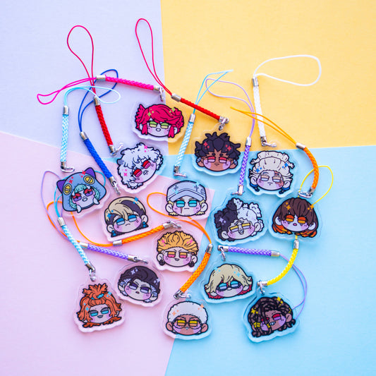 trash pandas - mini charms