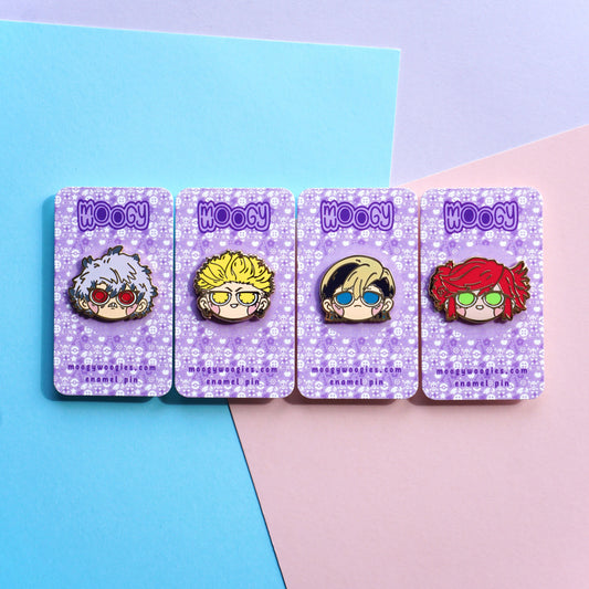 cleaners - enamel pins